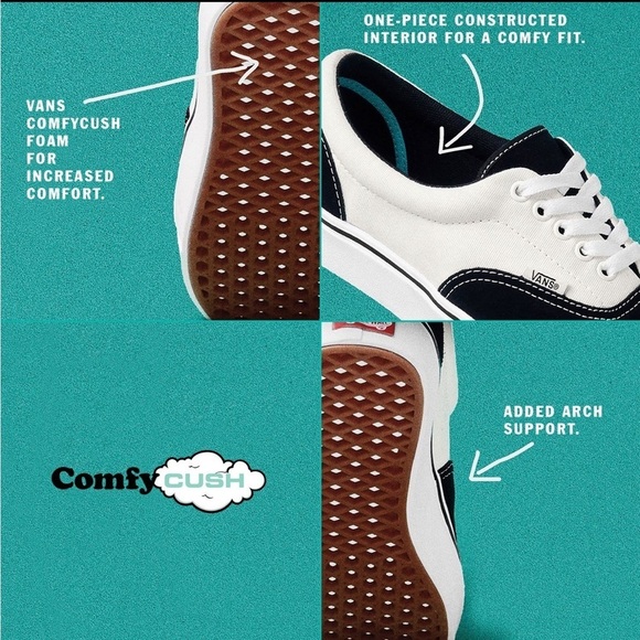 NWT Vans Lowland Cc Jump R Court True White/Black - Serio Collection - Picture 11 of 11